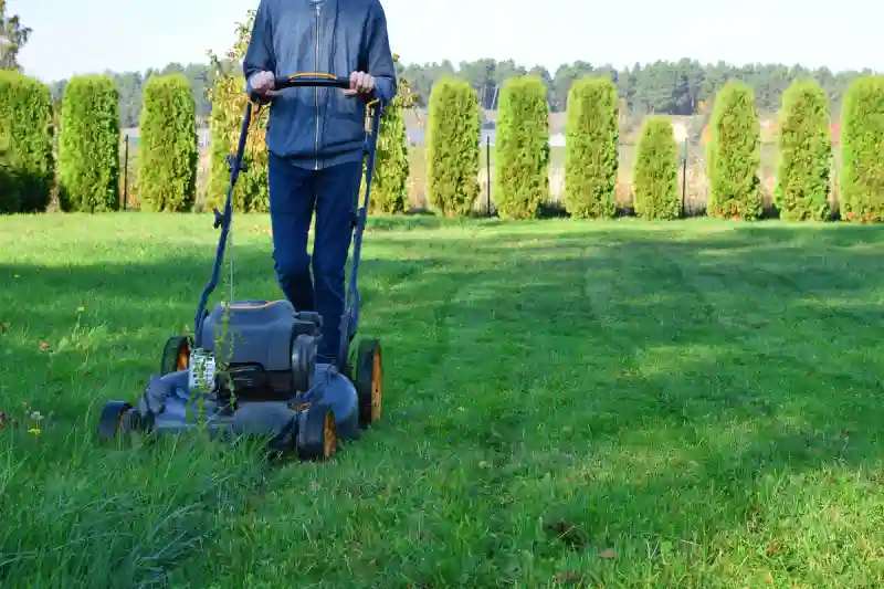 How to mow a lawn in Hesperia, CA 